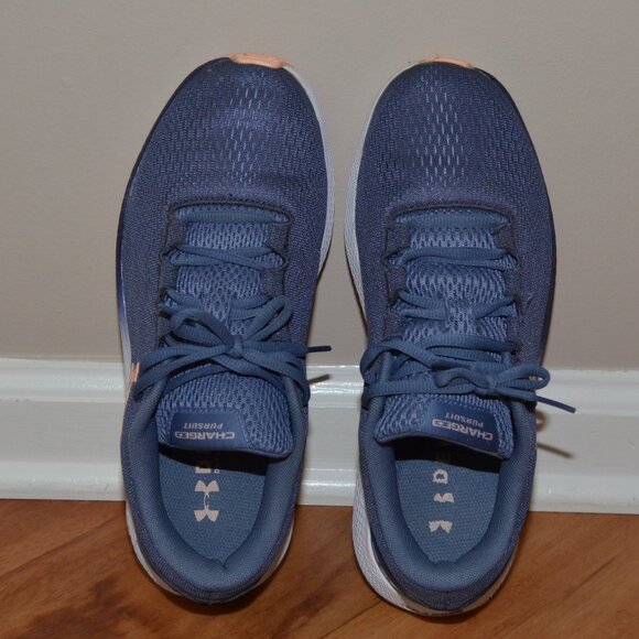 Under Armour Women's Charged Pursuit 2 Running Shoes Blue/pink Size 9 (3022604) - Picture 5 of 11